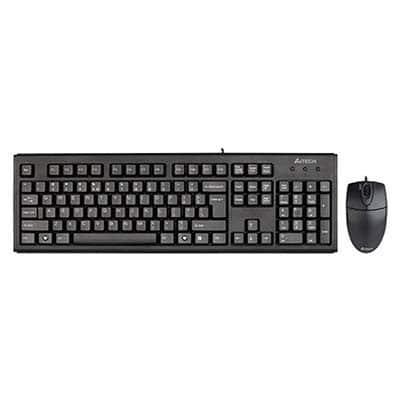 کیبورد و ماوس باسیم ای فورتک KR-8520D A4Tech KR-8520D Keyboard and Mouse